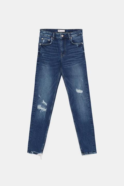 Jeans Mid Rise Skinny Compact