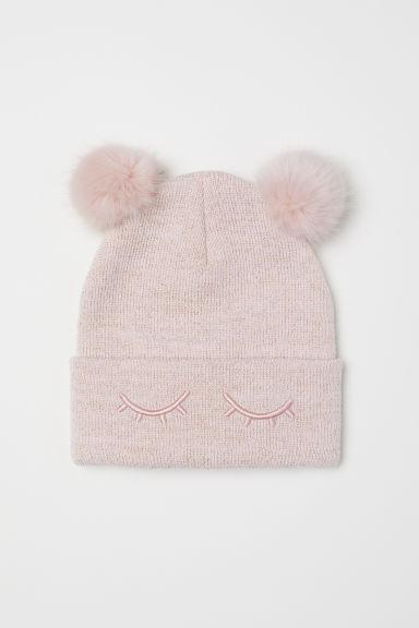 H & M - Berretto Con Pon-pon - Rosa