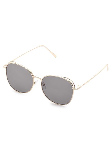 Gold Frame Piatti Lens Sunglasses