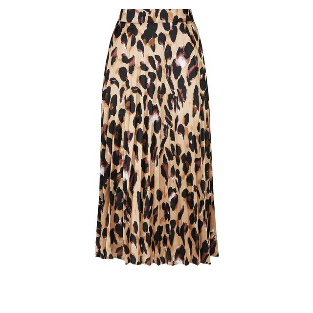new look tiger print skirt