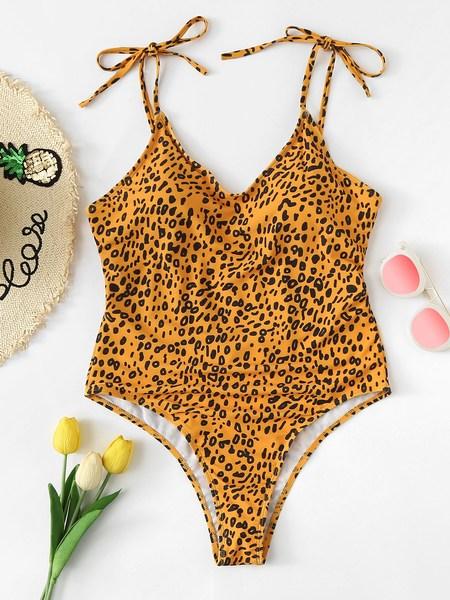 Costume Da Bagno Leopardato