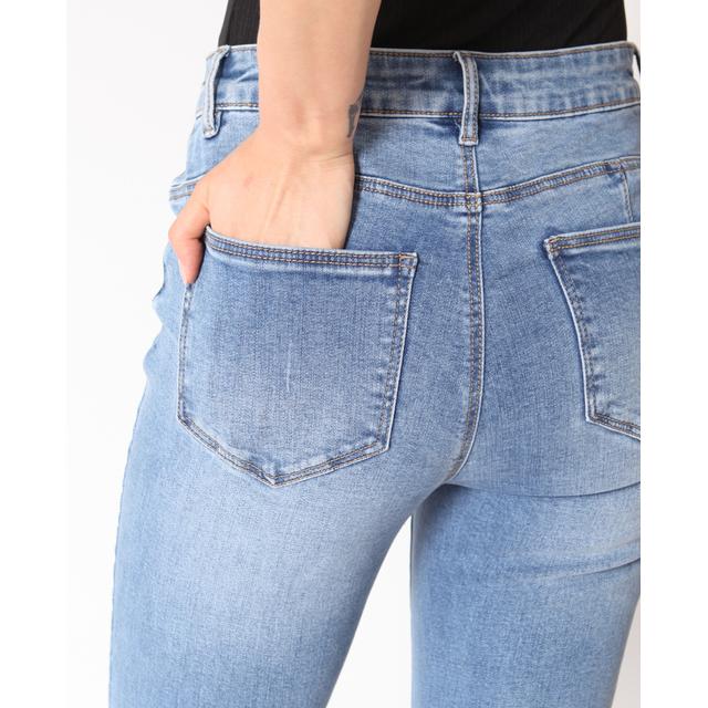 calça capri jeans plus size