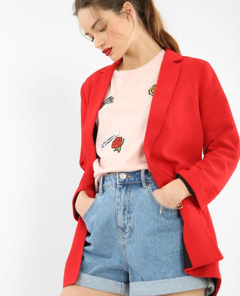 Blazer In Crêpe