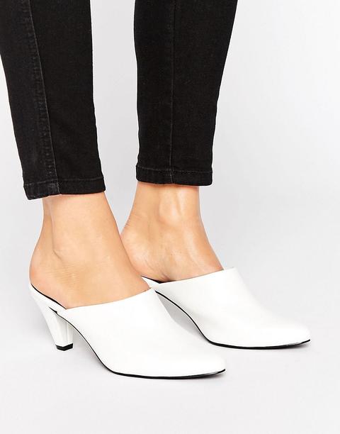 Asos - Sloany - Sabot Con Tacco - Bianco