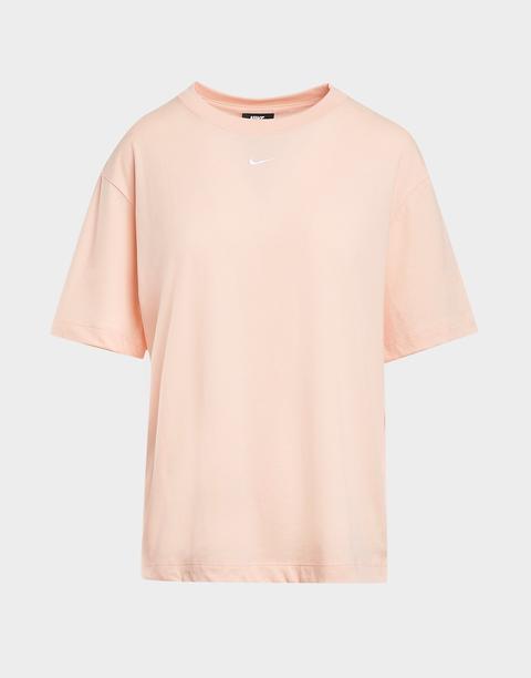 Nike Camiseta Essential Logo Boyfriend, Rosa