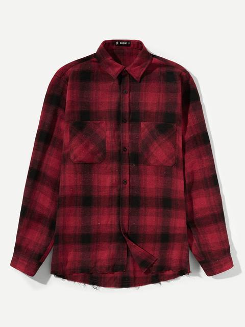 Camicia A Quadri In Cotone A Quadri