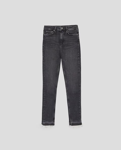 Jeans High Waist Night Black