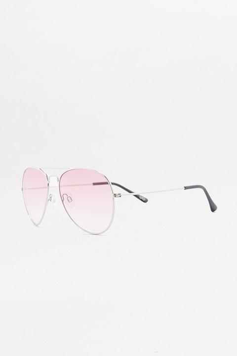 Coloured Lens Aviator Sunglasses