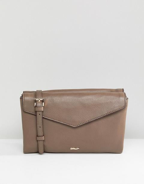 Paul Costelloe - Borsa A Tracolla A Busta In Vera Pelle - Marrone