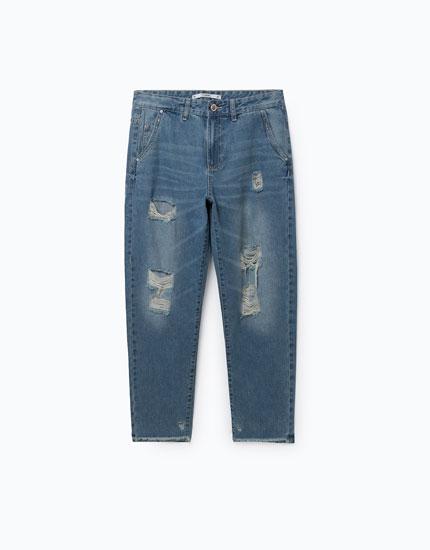 Chino Denim Rotos Lavado Vintage
