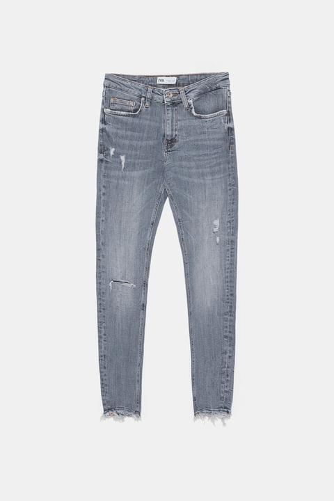 Jeans Mid Rise Skinny Compact