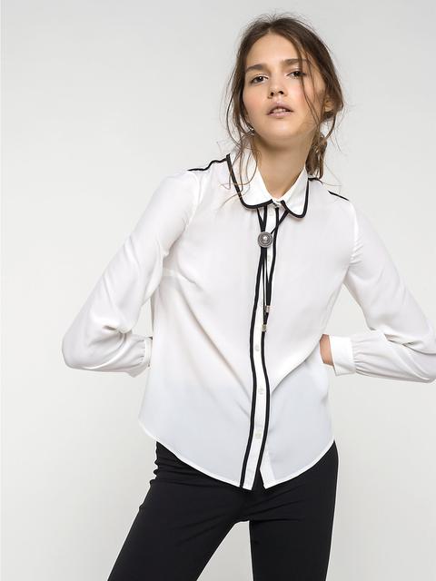 Camicia Manica Lunga In Seta