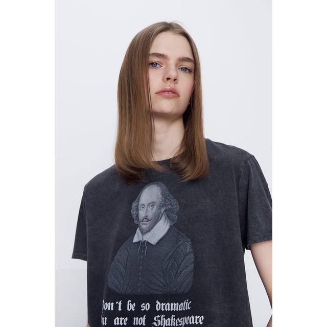 zara shakespeare t shirt