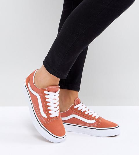 Vans - Old Skool - Unisex-sneaker In Orange - Orange