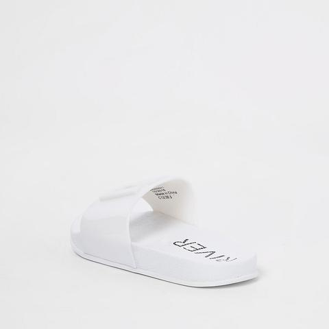 River island jelly sliders cheap