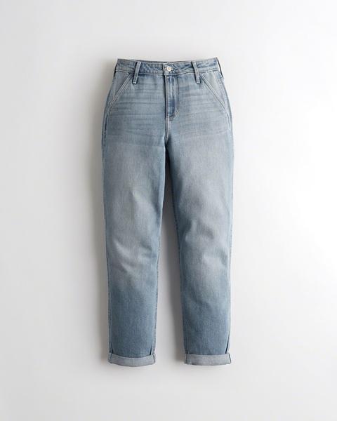 hollister mum jeans