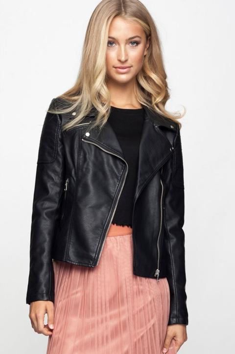 Giacca Biker Nera