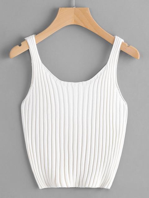 Tank Top Tejido Corto