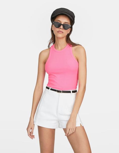 Shorts Eleganti Bianco