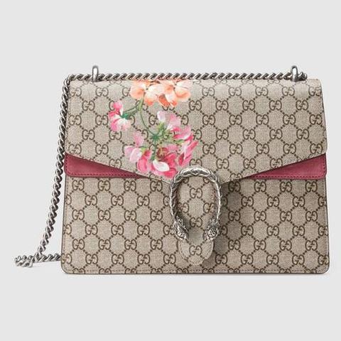 blooms medium shoulder bag