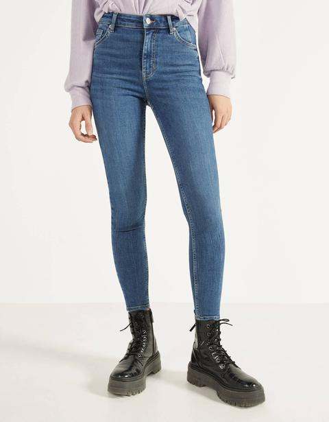 Jeans Skinny Fit High Waist