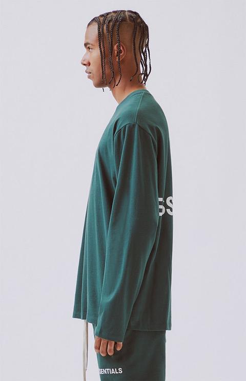 Fog - Fear Of God Essentials Boxy Graphic Long Sleeve T-shirt from 