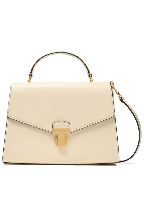 Tory Burch Woman Leather Shoulder Bag Cream