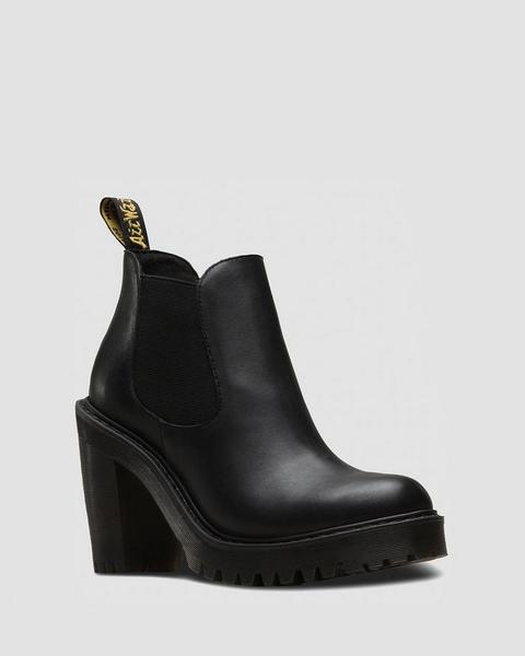 dr martens heeled chelsea boot