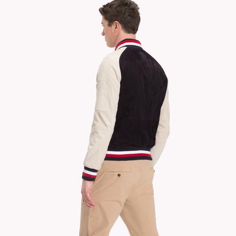 Suede Bomber Jacket from Tommy Hilfiger 