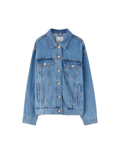 Cazadora Denim Oversize