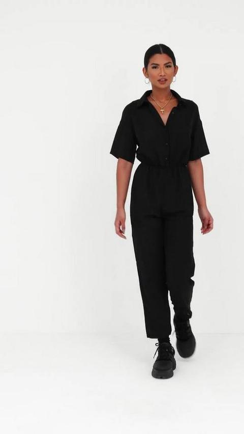 black utility suit