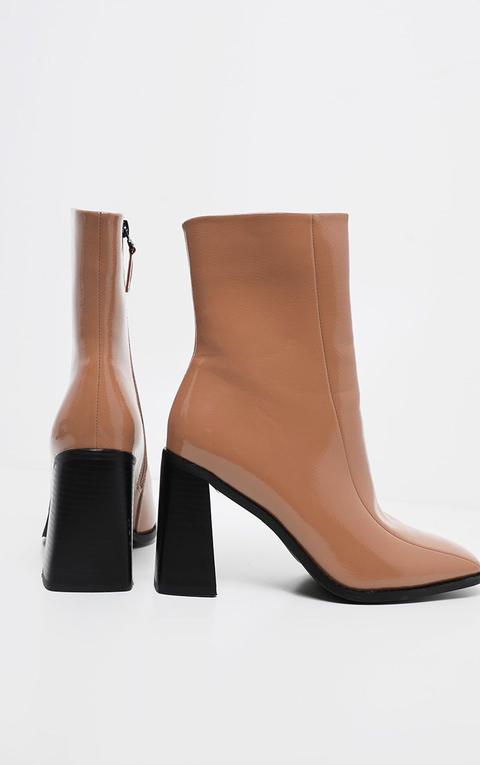 bottines talon bloc