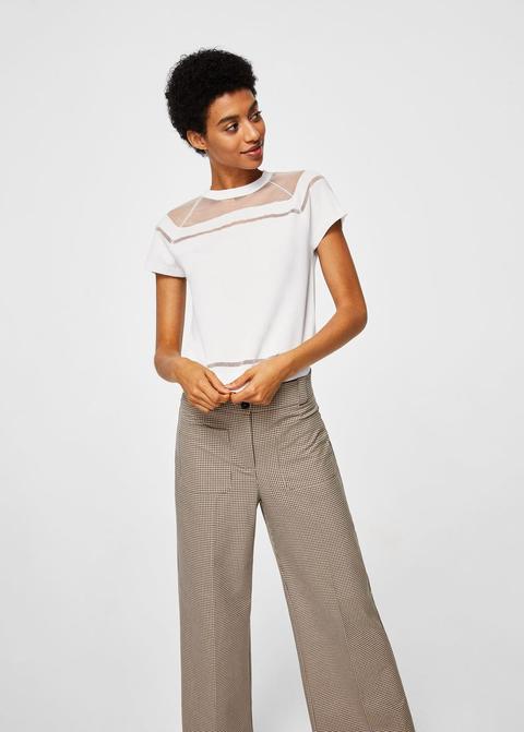 Maglione Pannelli Semitrasparenti