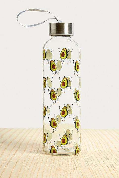 Avocardio Glass Water Bottle From Urban Outfitters On 21 Buttons