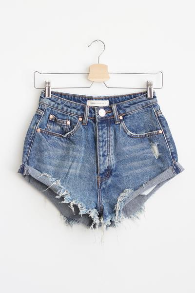 Pixie Shorts - Denim Blue