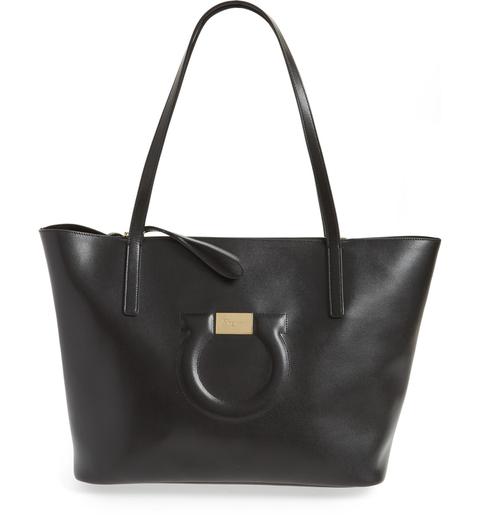 City Quilted Gancio Leather Tote