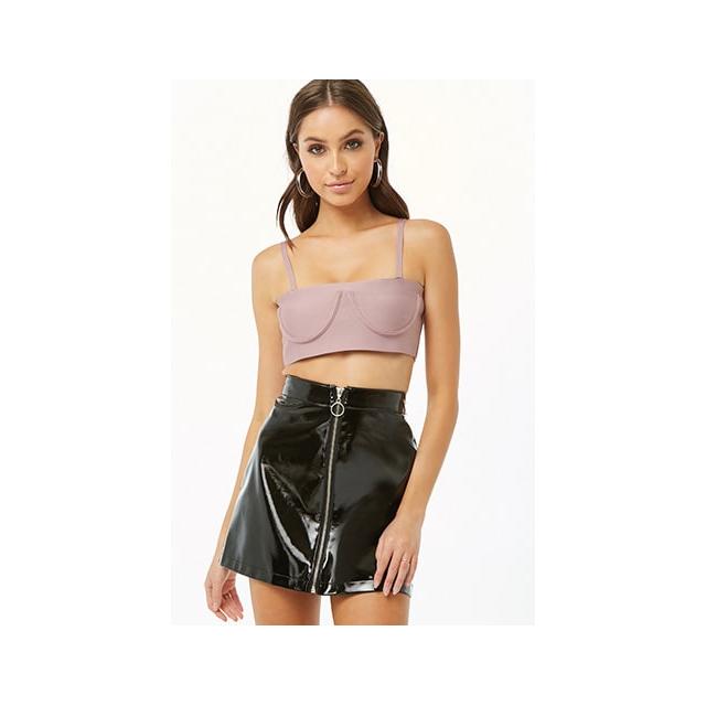 underwire cropped cami