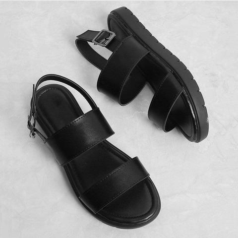 Two Part Flat Sandals