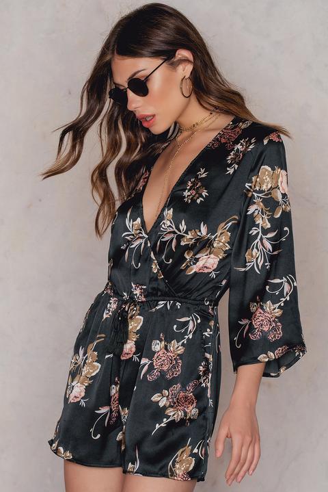 Flower Print Playsuit