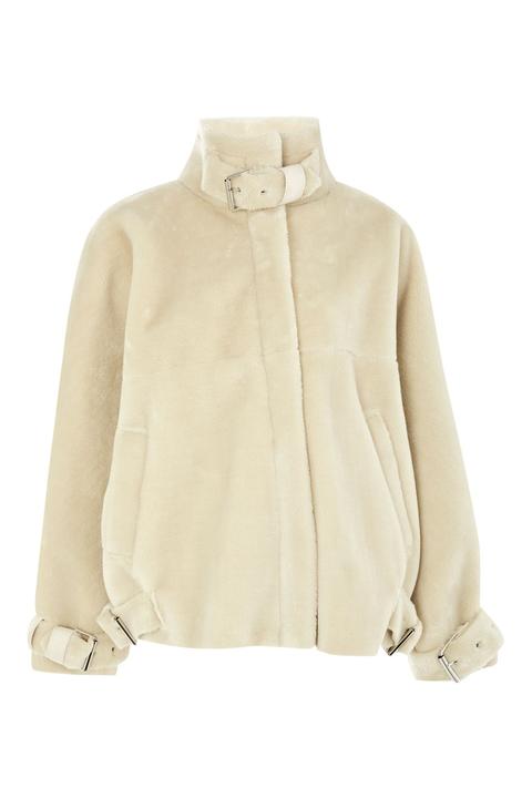 short cream jacket womens