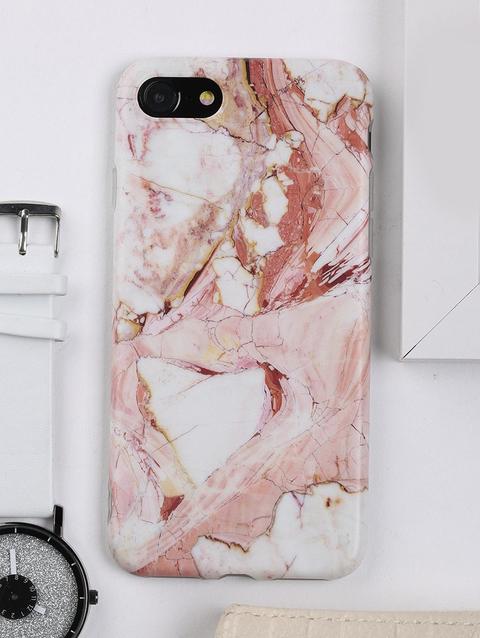 Caso Di Copertura Del Telefono Di Modello Di Marmo Per Iphone