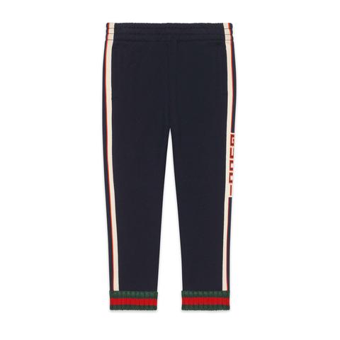 Pantalone Con Finiture Gucci Jacquard