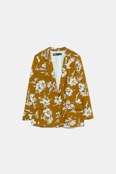 Blazer Estampado Floral