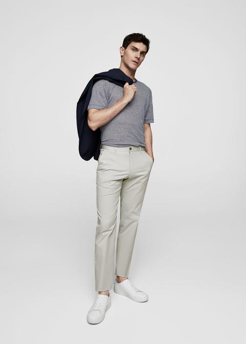 Pantalón Slim-fit Estilo Chinos