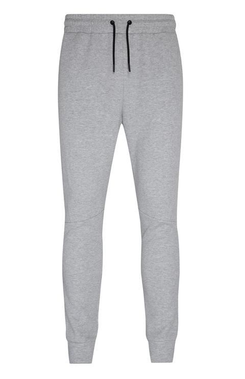 Grey Plain Sports Joggers