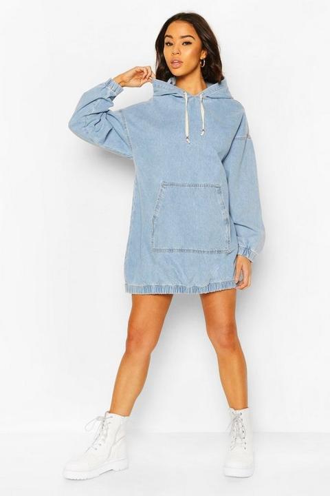 denim pullover women's