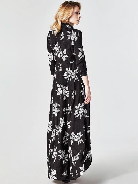 guess abito lungo fiori