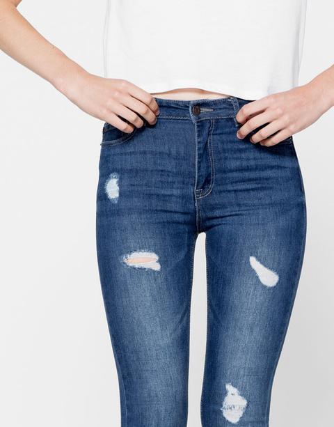 Jeans Skinny Fit Cropped