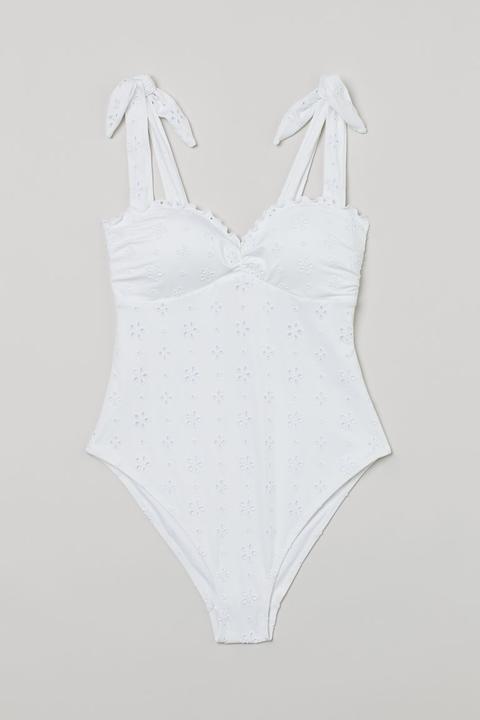 Maillot De Bain Paddé - Blanc