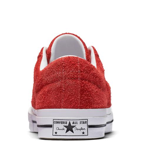 Converse One Star Vintage Suede Low Red, White from Converse on 21